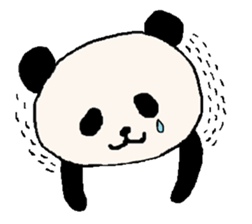 Panda to change the world sticker #2809089