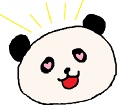 Panda to change the world sticker #2809090