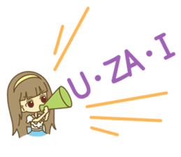 Let's Powerful Girl/AYA sticker #2809129