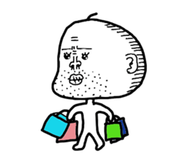 Ossan(japanese old man)? sticker #2809276