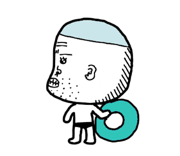 Ossan(japanese old man)? sticker #2809285