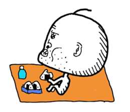 Ossan(japanese old man)? sticker #2809289