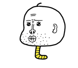 Ossan(japanese old man)? sticker #2809290