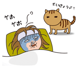 Sticker hilarious everyday girls sticker #2809666