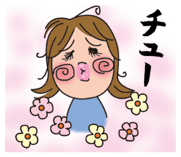 Sticker hilarious everyday girls sticker #2809669