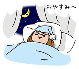 Sticker hilarious everyday girls sticker #2809677