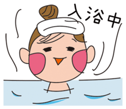 Sticker hilarious everyday girls sticker #2809685