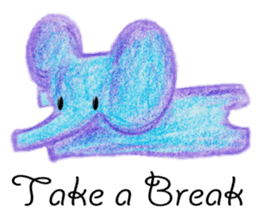 Colorful Elephant sticker #2810376