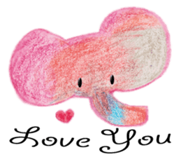 Colorful Elephant sticker #2810384