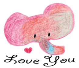 Colorful Elephant sticker #2810384