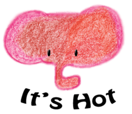 Colorful Elephant sticker #2810389