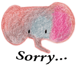 Colorful Elephant sticker #2810394