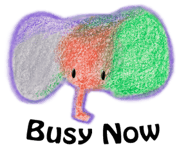 Colorful Elephant sticker #2810402