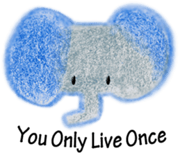 Colorful Elephant sticker #2810405