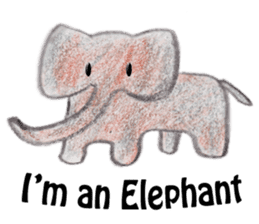 Colorful Elephant sticker #2810410
