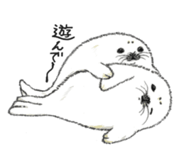 Baby Seal&Baby Penguin sticker #2810484