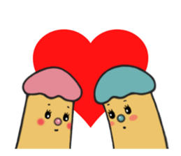 speak finger 3 sticker #2810687