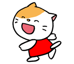 The schoolchild nursery school's cat sticker #2810901