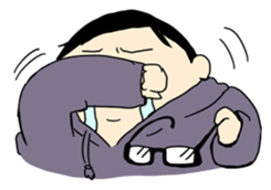 Mr Niimi and friends sticker #2811521