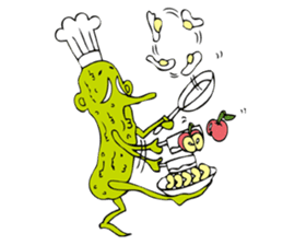 MR. PICKLED CUCUMBER sticker #2812086