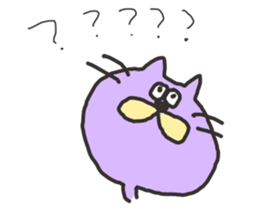 Rabit and Cat sticker #2812125