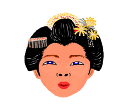 40 strange face running fire sticker #2812165