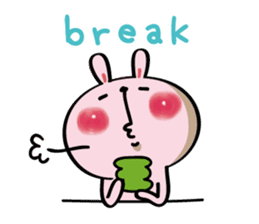 The series of Rabitan's everyday English sticker #2812316