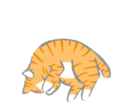 Good night cat sticker #2812620