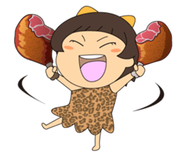 carnivore girl NEEK sticker #2812893