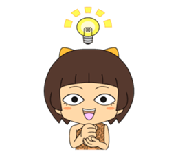 carnivore girl NEEK sticker #2812907