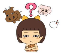 carnivore girl NEEK sticker #2812910