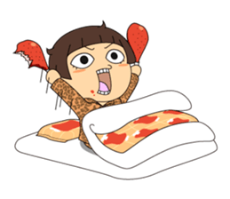 carnivore girl NEEK sticker #2812923