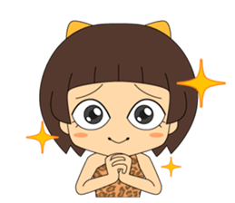 carnivore girl NEEK sticker #2812924