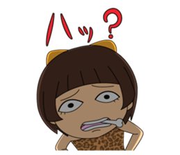 carnivore girl NEEK sticker #2812929