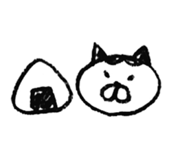 simple cat Sticker sticker #2813101