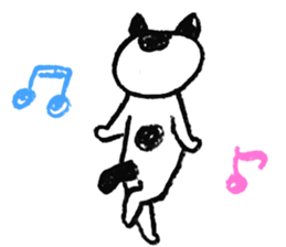 simple cat Sticker sticker #2813110