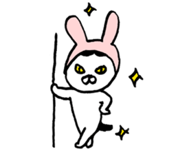 simple cat Sticker sticker #2813111