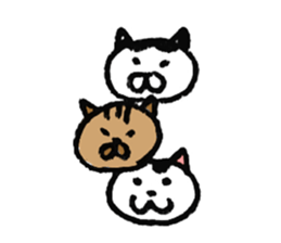 simple cat Sticker sticker #2813113