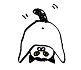 simple cat Sticker sticker #2813115