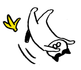 simple cat Sticker sticker #2813119