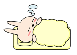 Rabbit in Kansai region of Japan Vol.1 sticker #2813176