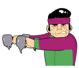 KATO the man of the lights sticker #2813269