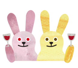 COLLAGE vol.2 -rabbits- sticker #2813370