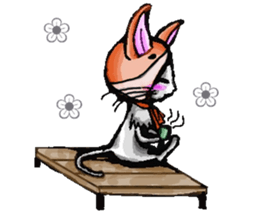 Inukaburi cat sticker #2813522