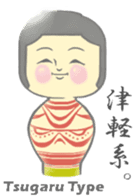 Kokeshi-s sticker #2813723