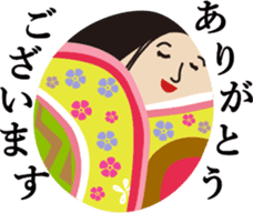 Kimono Egg Dolls sticker #2815181