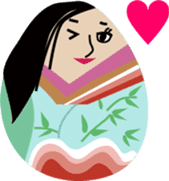 Kimono Egg Dolls sticker #2815207