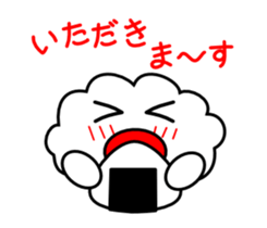 A Cute cloud!! Kumomo!! Part2. sticker #2815383