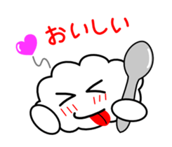 A Cute cloud!! Kumomo!! Part2. sticker #2815388