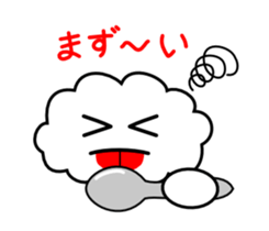 A Cute cloud!! Kumomo!! Part2. sticker #2815389